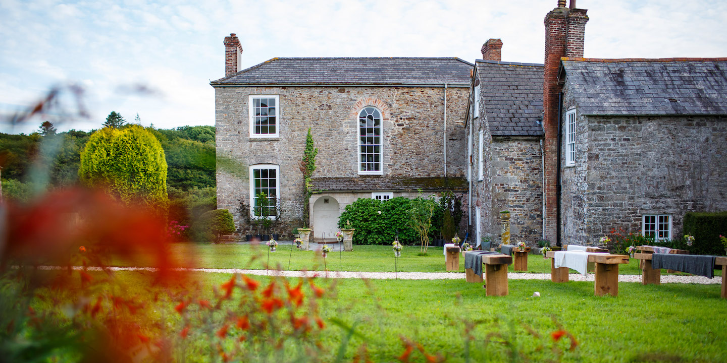 Wedding at Launcells Barton in Cornwall
