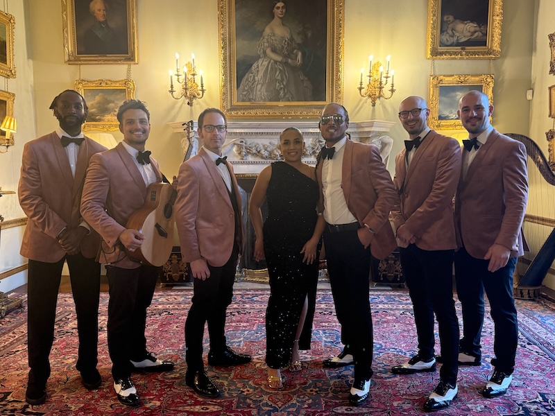 Live wedding band Somerley House